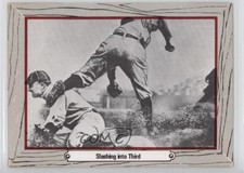 1975 McCallum Cobb: Baseball's Greatest Player Ty Cobb Slashing into Third HOF