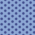 Tilda Medium Dots Denim blau norwegisch Designer Ton Finnanger 1/2 Yd