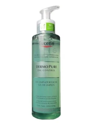 Gel limpiador facial Eucerin DERMOPURE Oil Control 200 ml Foto 1 de 2