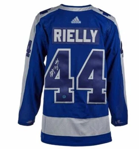 Morgan Rielly Autographed Toronto Maple Leafs Adidas Reverse Retro Jersey AJ COA - Picture 1 of 2