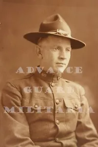 Retrato de estudio de la Primera Guerra Mundial de soldado de la 5ª División - Imagen 1 de 3