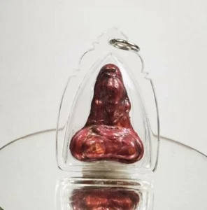 Magic Phra Lersi Ermitaño Suriyan racha LEKLAI METTA ENCANTO SUERTE Estuche Amuleto Tailandés  - Imagen 1 de 12