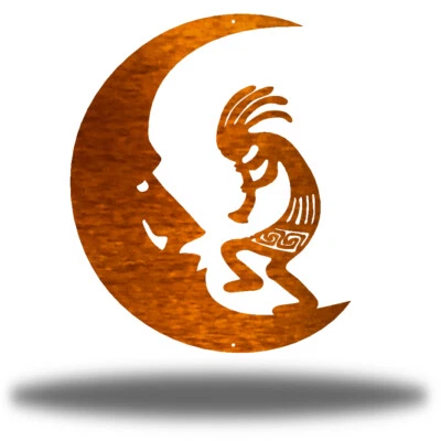 arte de pared de metal kokopelli Foto 1 de 4