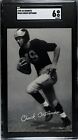 1948-52 Football Exhibit (W468) Chuck Ortmann Pittsburgh Steelers - Sgc 6 Ex/Nm 