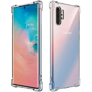 Funda protectora de silicona transparente a prueba de golpes para Samsung Galaxy Note 10 Plus Note 9 8 - Imagen 1 de 9