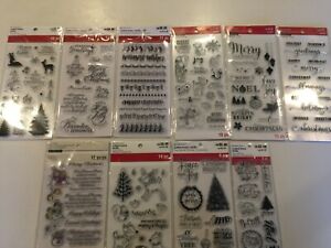 Recollections Christmas Stamp LOT to choose from NEW