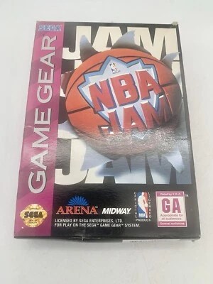 RARE Sega Game Gear Game NBA JAM (Complete) CIB W Manual Tested - Image 1 of 4