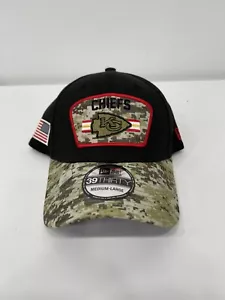 KC Kansas City Chiefs NFL New Era 39Thirty Salute To Service Camo Medium Large - Bild 1 von 5