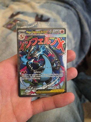 Mega Charizard X ex 023 Phantasmal Flames Promo *SEALED* - Image 1 of 2
