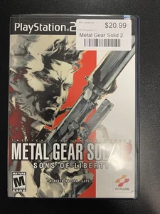 Metal Gear Solid 2: Sons of Liberty Sony PlayStation 2 PS2 - Picture 1 of 3