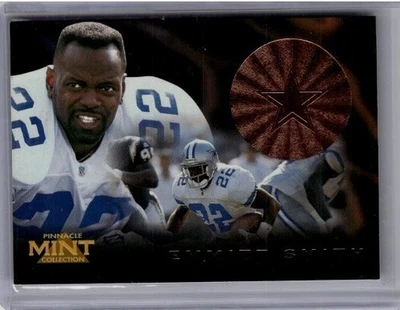 1996 Pinnacle Mint Collection - Emmitt Smith #15 Bronze Dallas Cowboys - Image 1 of 2
