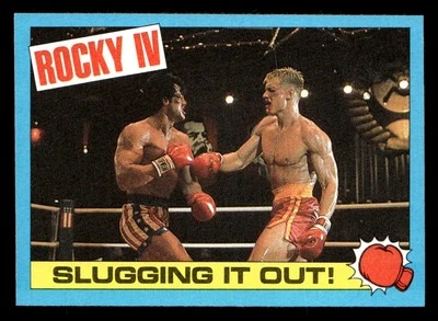 1985 Topps Slugging it Out! #56 Rocky IV - Image 1 of 2