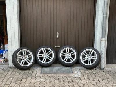 Original Audi A4 A5 A6 B8 B9 S-Line Alufelgen 18 Zoll 245 40 R18 Sommerreifen - Bild 1 von 4