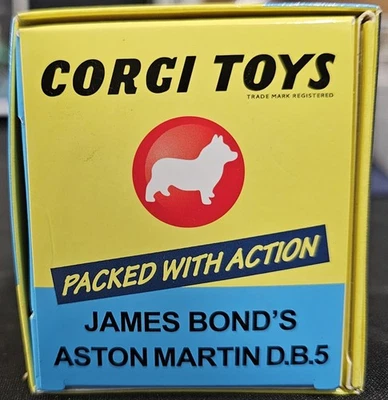 Corgi Hornby agente especial James Bond 007 Aston Martin D.B.5 Goldfinger 04205 Foto 1 de 4