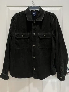 Camisa GAP De Colección Para Hombres Talla Grande Verde Pana Abotonada Cazadora Bolsillos Pesada - Imagen 1 de 8
