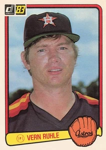 1983 Donruss #627 Vern Ruhle - Picture 1 of 2
