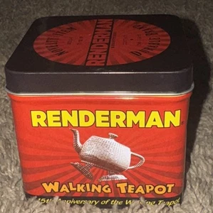 RARE 2018 RenderMan Walking Teapot Limited Edition 30th Anniversary 1/2000! NEW - Picture 1 of 10