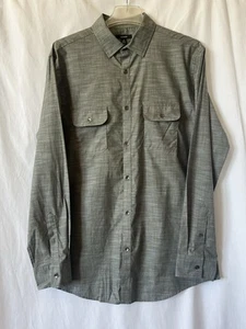 Alfani Warren Button Down Shirt Medium Green Casual Formal Top Women’s Thin - Picture 1 of 10
