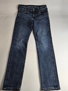 Pantalones de mezclilla deportivos de calce recto American Eagle para hombre talla 32x36 azul Airflex+ - Imagen 1 de 4