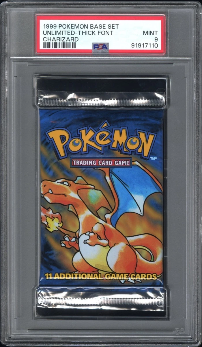 Pokémon TCG Base Set Grade 9 Sealed Collectible Card Game Packs