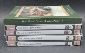 NEW! The Life and Operas of Verdi Parts 1-4~The Great Courses (8 DVDs w/ Book) - Picture 1 of 4