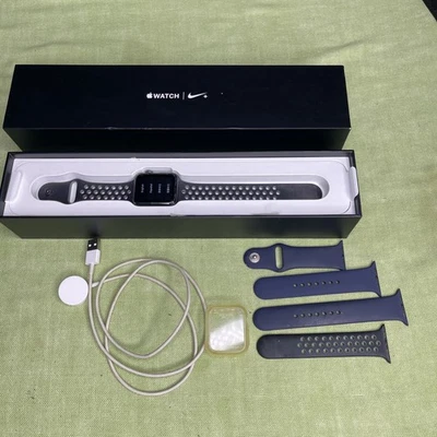 Apple Watch Series 2, 42MM Silver Aluminum Case A1758, Extra Nike Band - Image 1 of 4