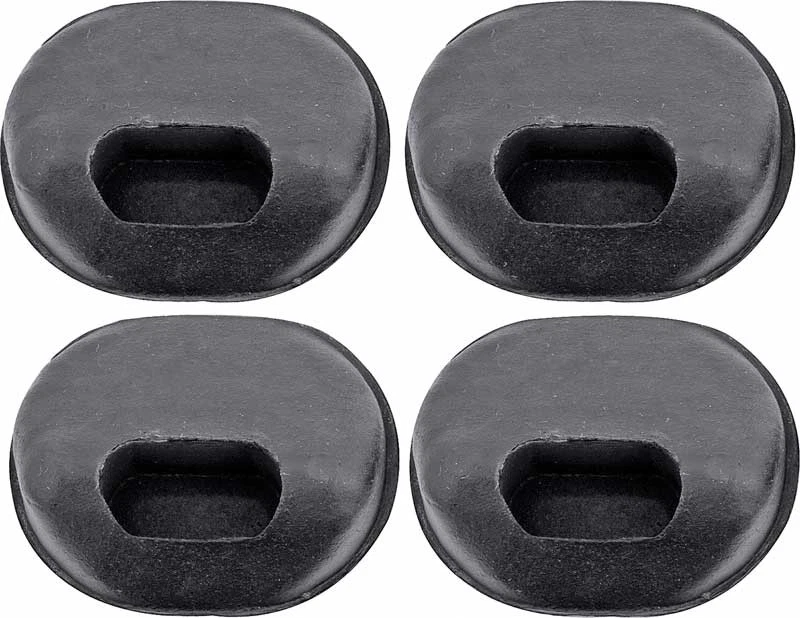 1955-56 Chevrolet Bel Air 150 210 Nomad; Front Seat Back Stoppers; 4 Piece Set - Image 1 of 1