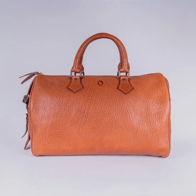 Polo Ralph Lauren Boston Satchel Bag in Pebbled Leather - Image 1 of 4