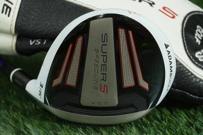 ADAMS SUPER S S SPEEDLINE VST 15° 3 MADERA FAIRWAY S+ 72 X5CT RÍGIDO DERECHO Y CUBIERTA Foto 1 de 4