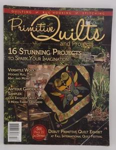 Primitive Quilts And Projects Magazine Summer 2015 - 16 Stunning Projects - Imagen 1 de 1