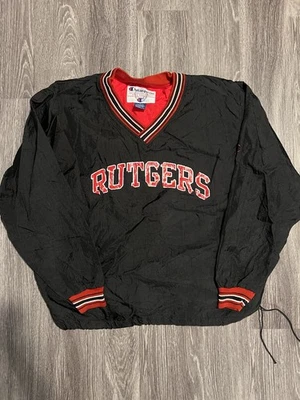 Pullover vintage NC State Wolfpack para hombre L Champion forrado de lana cortavientos Foto 1 de 4