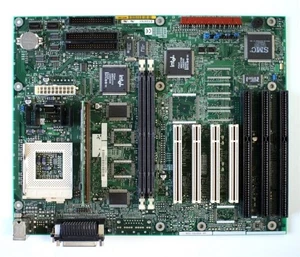 Motherboard, intel aa 653765-309, socket 7, w/ fan - Picture 1 of 2