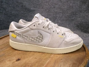 Nike Air Jordan AJKO 1 Low SP Union Leather Sail Neutral Grey Muslin Men Size 10 - Picture 1 of 13