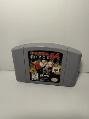 Fighting Force 64 - Nintendo 64 N64 Authentic Game Cartridge Tested Works - Image 1 of 3