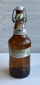 Bernstein Fischer d’Alsace Malz Schnaps Swing Top Flasche Frankreich Sammlerstück - Bild 1 von 10
