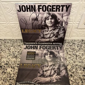 John Fogerty Creedence Clearwater Revival Years Vinyl LP Signed Autograph - Picture 1 of 7
