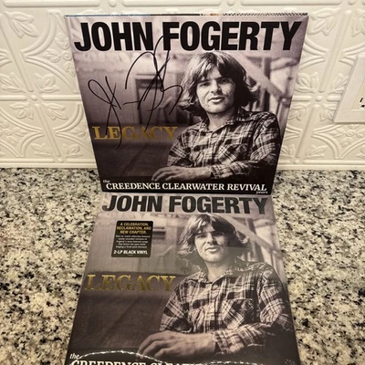 John Fogerty Creedence Clearwater Revival Years Vinyl LP Signed Autograph - Image 1 of 4