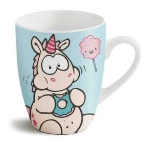 Nici 41450 Tasse Theodor "Ich Vernasch Dich" Kaffeebecher Porzellan 8,5cm  - Bild 1 von 3