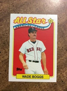 1989 Topps #399 Wade Boggs AL All-Star ex-nm - Picture 1 of 2
