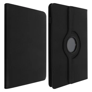 Housse Tablette 10 pouces Étui Universel Clapet Fonction Stand Rotatif 360° Noir - Photo 1/6