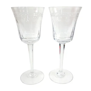 Wedgewood Dynasty Crystal Wine Glass Discontinued 7 3/4" - Picture 1 of 3