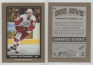 2006-07 Upper Deck Bee Hive Gold Henrik Zetterberg #64