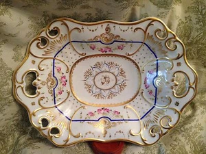 Antike Gothaer Porzellan Servierschale um 1834-1860 - Bild 1 von 12