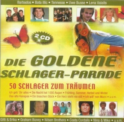 Die Goldene Schlager-Parade - 2 CD, Barbados, Bata Illic, Tennesse, Uwe Busse... - Bild 1 von 2