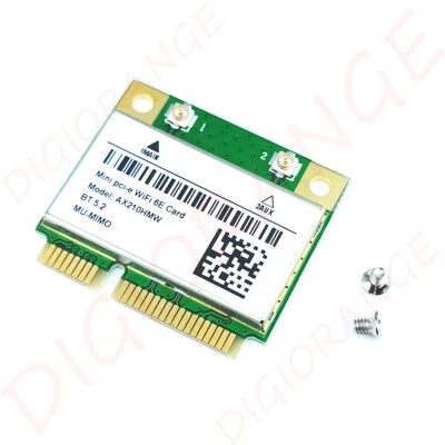 Wifi 6E 3000Mbps Bluetooth 5.2 AX210HMW For Intel AX210 Wireless Mini PCI-E Card - Image 1 of 4