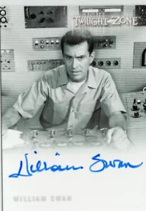 Twilight Zone Rod Serling Ed. 2019 Auto A-162 William Swan als Techniker - Bild 1 von 2