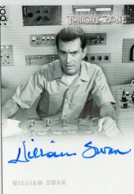 Twilight Zone Rod Serling Ed. 2019 Auto A-162 William Swan as Technician - Image 1 of 2