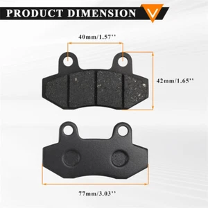 Front Brake Pads GY6 125cc 150cc 250 Honda CBX BMS ZNEN Scooter ATV Kymco Roketa - Picture 1 of 6