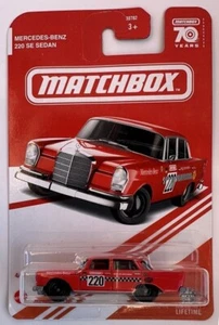 2023 Matchbox - Mercedes-Benz 220 SE Sedan - Target Red Edition - Picture 1 of 1