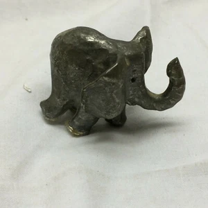 Vintage Cast Metal Elephant Figurine - Picture 1 of 11